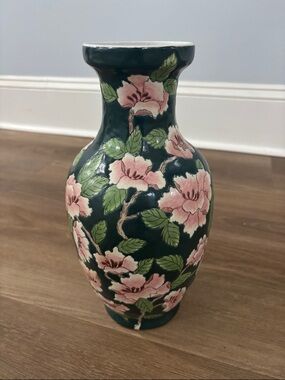 Vintage Floral Vase